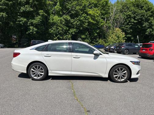 Platinum White Pearl 2021 Honda Accord LX 1.5T