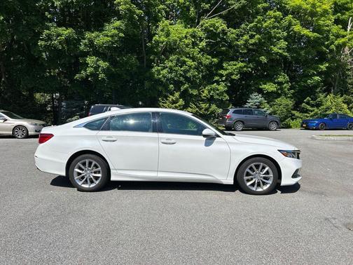 Platinum White Pearl 2021 Honda Accord LX 1.5T