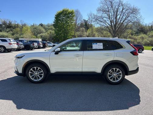 Platinum White Pearl 2023 Honda CR-V EX-L