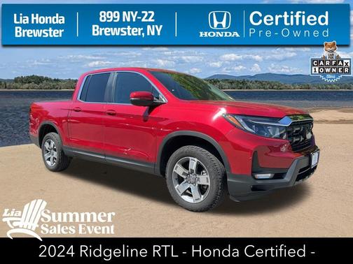 Gray 2024 Honda Ridgeline RTL