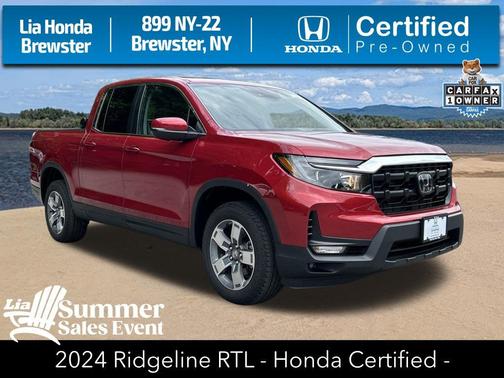 Gray 2024 Honda Ridgeline RTL