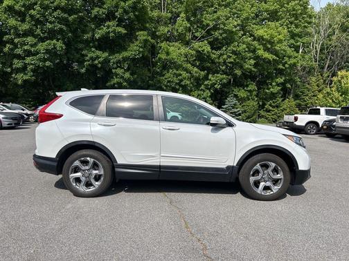 Platinum White Pearl 2019 Honda CR-V EX-L