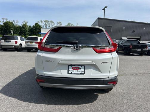 Platinum White Pearl 2019 Honda CR-V EX-L