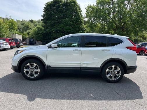 Platinum White Pearl 2019 Honda CR-V EX-L