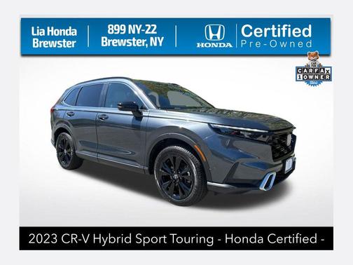 Gray 2023 Honda CR-V Hybrid Sport Touring AWD