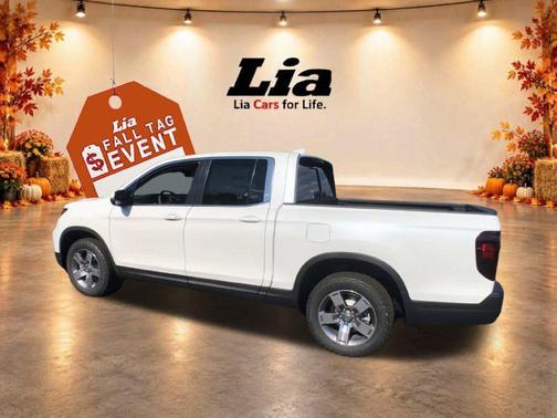 Platinum White Pearl 2026 Honda Ridgeline RTL