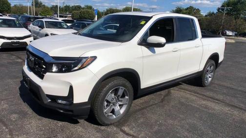 Platinum White Pearl 2026 Honda Ridgeline RTL