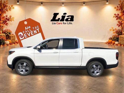 Platinum White Pearl 2026 Honda Ridgeline RTL