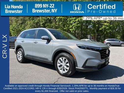 Green 2023 Honda CR-V LX AWD