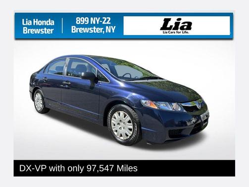 Blue 2010 Honda Civic DX-VP