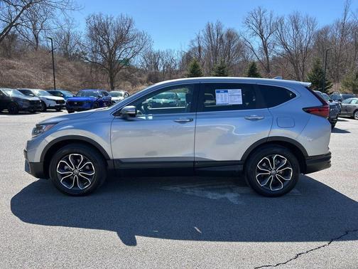Gray 2020 Honda CR-V AWD EX