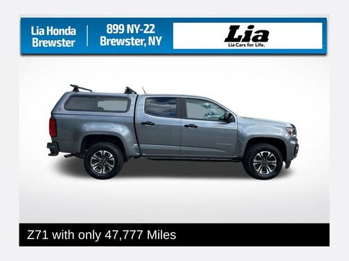 Satin Steel Metallic 2022 Chevrolet Colorado Z71