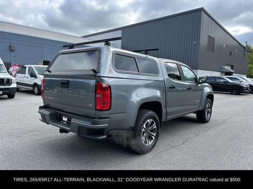 Satin Steel Metallic 2022 Chevrolet Colorado Z71
