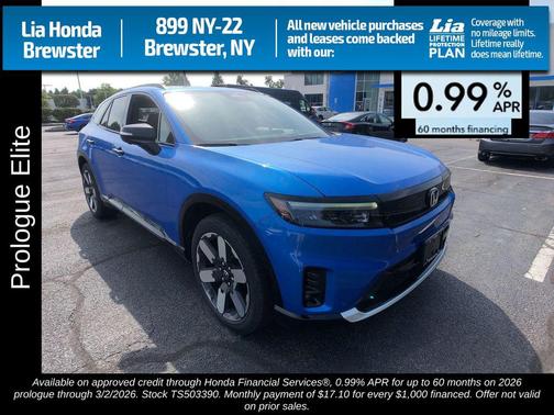 2026 Honda Prologue Elite
