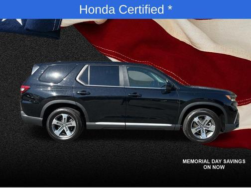 Crystal Black Pearl 2024 Honda Pilot EX-L