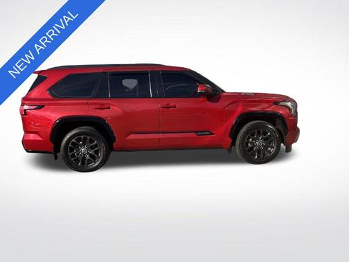 Supersonic Red 2023 Toyota Sequoia Platinum