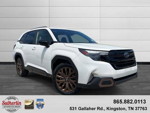 Crystal White Pearl 2025 Subaru Forester Sport