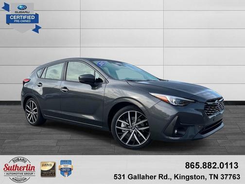 Gray Metallic 2025 Subaru Impreza Sport