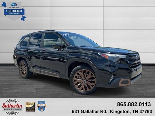 Black 2025 Subaru Forester Sport