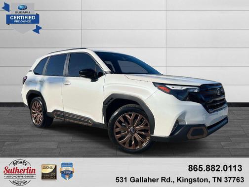 Crystal White Pearl 2025 Subaru Forester Sport