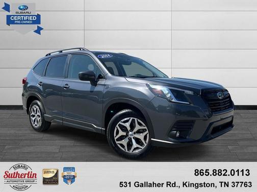 Gray Metallic 2024 Subaru Forester Premium