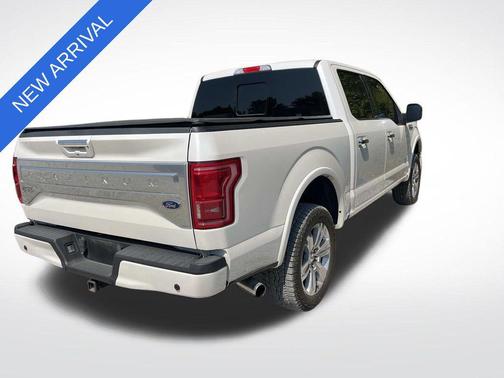 White Platinum Metallic Tri-Coat 2016 Ford F-150 Platinum