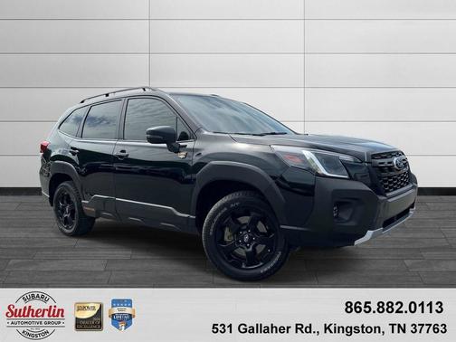 Crystal Black Silica 2024 Subaru Forester Wilderness