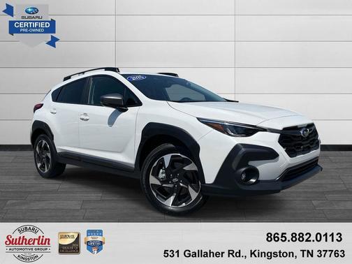 Crystal White Pearl 2025 Subaru Crosstrek Limited