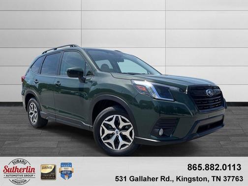 Green 2023 Subaru Forester Premium