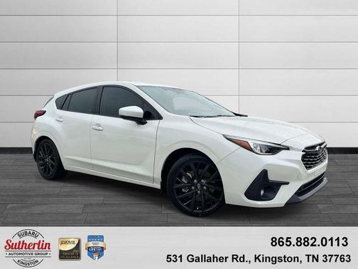 Crystal White Pearl 2024 Subaru Impreza Sport