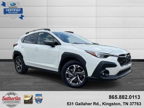 Crystal White Pearl 2024 Subaru Crosstrek Premium