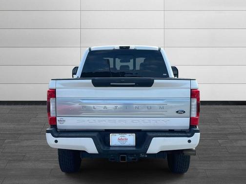 WHITE PLATINUM MET TRI-COAT 2019 Ford F-350 Platinum