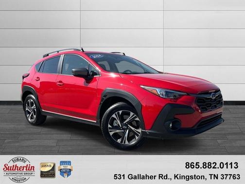 Pure Red 2024 Subaru Crosstrek Premium
