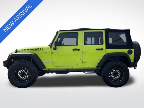 Hypergreen Clearcoat 2016 Jeep Wrangler Unlimited Rubicon