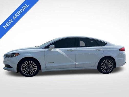 Oxford White 2018 Ford Fusion Hybrid SE