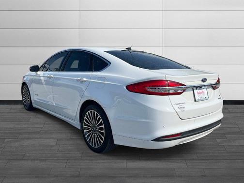 Oxford White 2018 Ford Fusion Hybrid SE