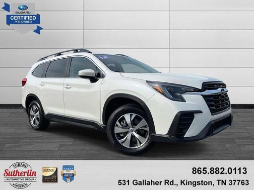 Crystal White Pearl 2025 Subaru Ascent Premium