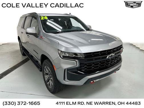 Sterling Gray Metallic 2024 Chevrolet Suburban Z71