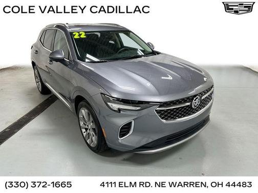Satin Steel Gray Metallic 2022 Buick Envision Avenir