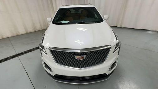 Crystal White Tri-Coat 2023 Cadillac XT5 Premium Luxury