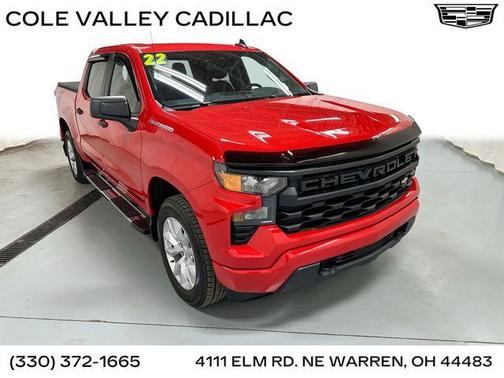 Red 2022 Chevrolet Silverado 1500 Custom