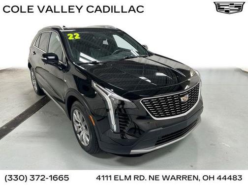 Stellar Black Metallic 2022 Cadillac XT4 Premium Luxury