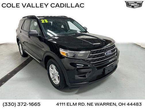 Black Metallic 2023 Ford Explorer XLT