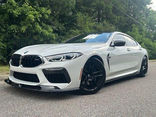 Alpine White 2021 BMW M8 Gran Coupe Base