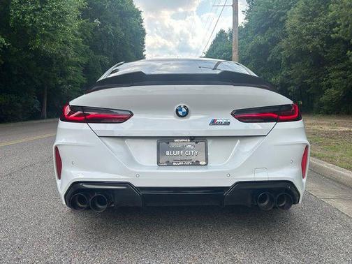 Alpine White 2021 BMW M8 Gran Coupe Base