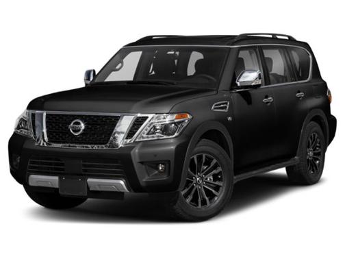 Super Black 2019 Nissan Armada Platinum