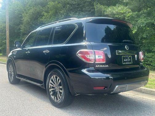 Super Black 2019 Nissan Armada Platinum
