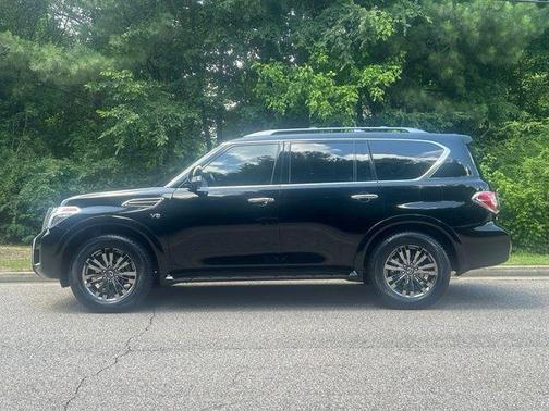 Super Black 2019 Nissan Armada Platinum