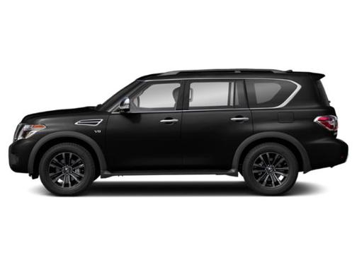 Super Black 2019 Nissan Armada Platinum