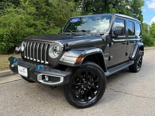Granite Crystal Metallic Clearcoat 2022 Jeep Wrangler Unlimited 4xe Sahara
